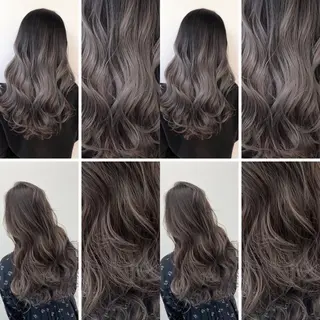 ロング カラー ✨韓国艶髪✨ケア ブリーチ🫧アキラのヘアスタイル