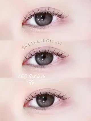 マツエク・マツパ 大阪梅田 SAKI 韓国風束感まつ毛のマツエク・マツパデザイン