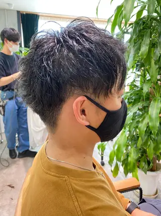 メンズ 大久保 優香のヘアスタイル