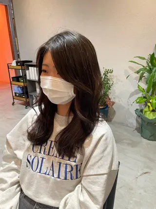 ロング 三好 祐希のヘアスタイル