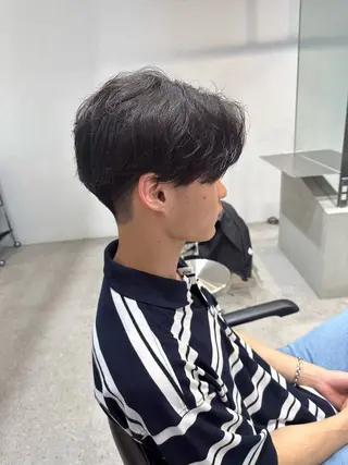 パーマ メンズ 当日予約⭕️ fifth渋谷太田のヘアスタイル