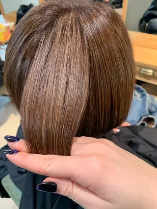 ショート カラー 立川/シールエクステ /みづきのヘアスタイル