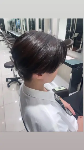 メンズ EARTH 山﨑龍馬のヘアスタイル