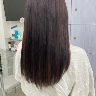 ロング JILL    hair所属・maki💖 ボブ/縮毛矯正のヘアスタイル