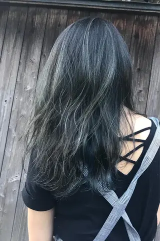 セミロング カラー 'amo所属・'amo eyelashのマツエク・マツパデザイン