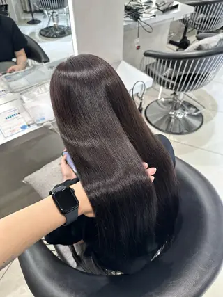 ロング 艶髪🖤 /Mikage/池袋のヘアスタイル