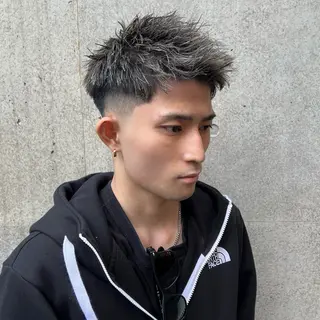 メンズ メンズ特化/パーマ/ メッシュ/竜成のヘアスタイル