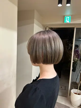 ショート カラー 齋藤 隼琉のヘアスタイル