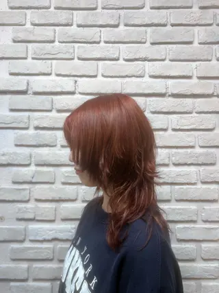 セミロング 船木 拓真のヘアスタイル
