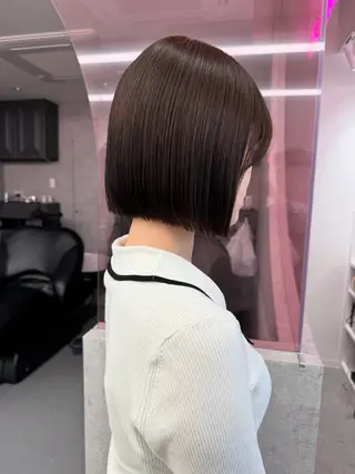 ショート ナチュラルカラー 𝙼𝙰𝙽𝙰のヘアスタイル