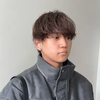 ショート パーマ メンズ men's/perm colorDaijuのヘアスタイル