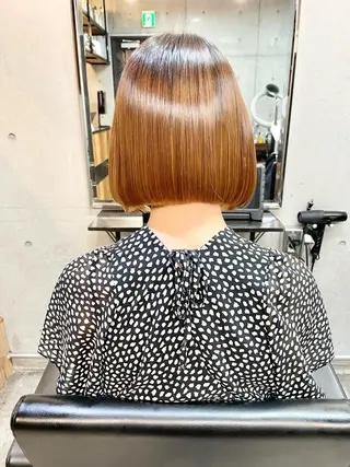 ショート ショートボブ縮毛矯正 髪質改善のプロ山道潤のヘアスタイル