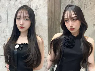 ロング レイヤーカット 新宿🤍Maiのヘアスタイル