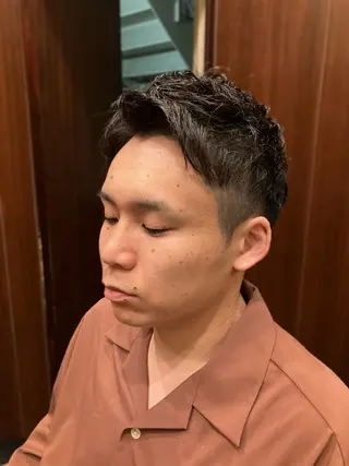 ショート BroTokyo Barbershop 銀座店所属・大河 たいがのヘアスタイル