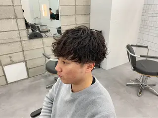 パーマ 【メンズ特化】中場 健人/西梅田/北新地のヘアスタイル