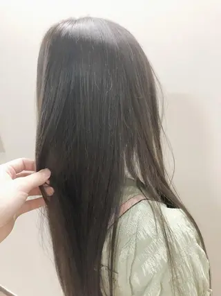 カラー ブリーチ/美髪矯正 垢抜けヘア/そらのヘアスタイル