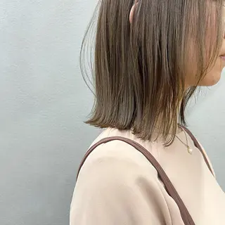 ショート カラー 🌱小顔魅せカット 透明感カラー/泉綺のヘアスタイル