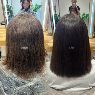 ミディアム 𝐇𝐚𝐧𝐚 🤍ྀིのヘアスタイル