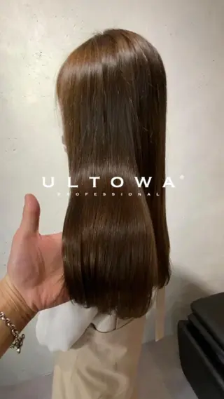 セミロング 髪質改善/縮毛矯正 /naokiのヘアスタイル