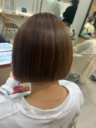 ミディアム コテ巻き風パーマ🫧 麻尋のヘアスタイル