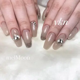 ネイル melMoon .のネイルデザイン