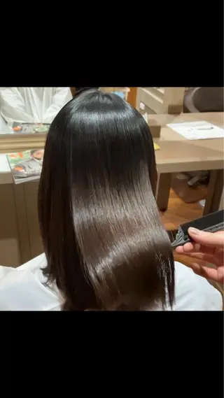 パーマ 杉浦 星玲奈のヘアスタイル