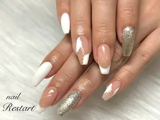 ロング nail Restart所属・Restart YURIのネイルデザイン