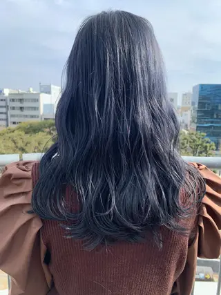 ミディアム 中島 暢介のヘアスタイル
