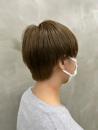 ショート カラー メンズ yiye 青山所属・無料カットモデル募集 🌱ひょうがのヘアスタイル