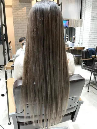 ロング カラー 🌈透明感カラー 韓 国ヘアこうたろうのヘアスタイル