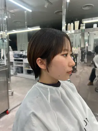 ショート ALBUM渋谷PARCO所属・ショートカット特化 渋谷美容師rinのヘアスタイル