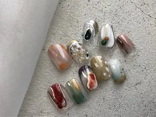 ネイル 深田 美雪のネイルデザイン