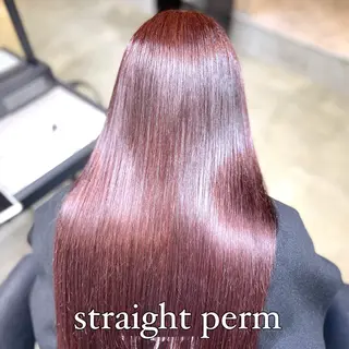 ロング ✨縮毛矯正　韓国ヘア レイヤー✨大濱快斗のヘアスタイル