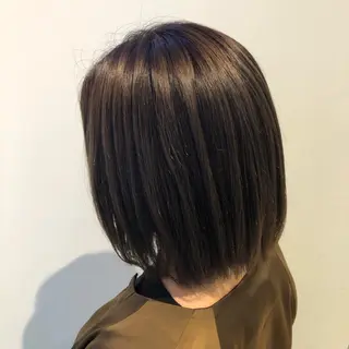 ミディアム 透明感カラー🪄 髪質改善♡田中みづきのヘアスタイル