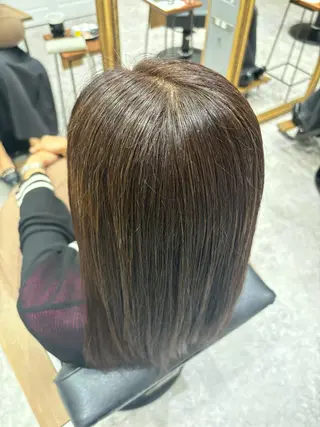 カラー 🍎ダメージレス暖色 カラー🍎あyaかのヘアスタイル