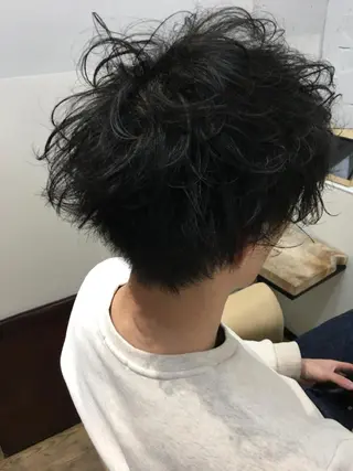 ショート メンズ 代表　土屋ヒロユキ ショートカットのヘアスタイル
