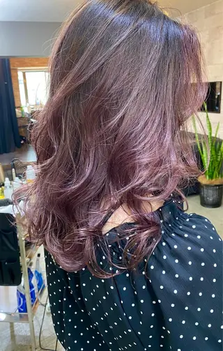 セミロング PLUG hairdesignのヘアスタイル