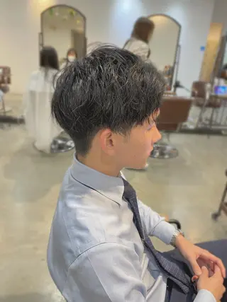 ショート メンズ 中津/梅田/赤み消し /髪質改善/愛芽のヘアスタイル