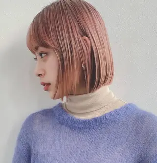 ショート 🦋ボブ・ハイトーン /Kotoko🦋のヘアスタイル