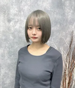 ショート カラー 【.ico】心斎橋 飛田ゆうきのヘアスタイル