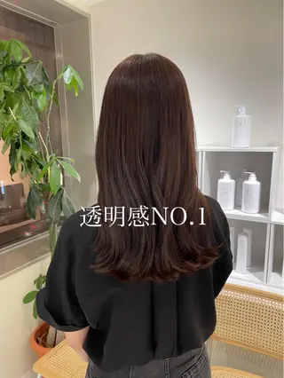 ロング カラー 🩰ニシムラヒカリ 半個室salon♡*のヘアスタイル