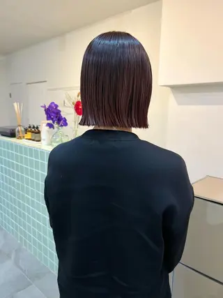 ミディアム カラー a moment(モーメント)所属・蔵前 デザインカット KOBAYASHIのその他イメージ