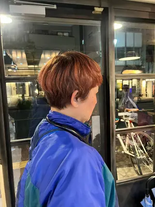 ショート 松原 樹里のヘアスタイル