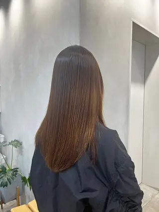 ロング 本田 聖のヘアスタイル