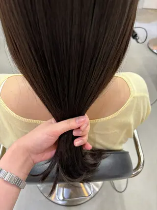 セミロング 透明感/韓国ヘア/ miyu 🎀のヘアスタイル