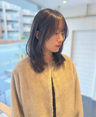 セミロング 枝元 駿のヘアスタイル