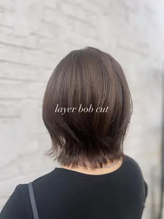ミディアム 艶々ダブルカラー 💚Rina💚🍨のヘアスタイル