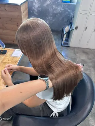 カラー 海外トレンドヘア🤍 sumireのヘアスタイル