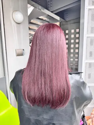 カラー 河田 愛菜のヘアスタイル