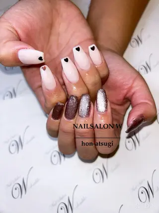 ショート ネイルサロン ダブルのネイルデザイン